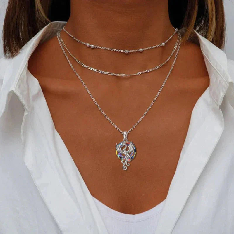 BowLift | Flying Phoenix Necklace