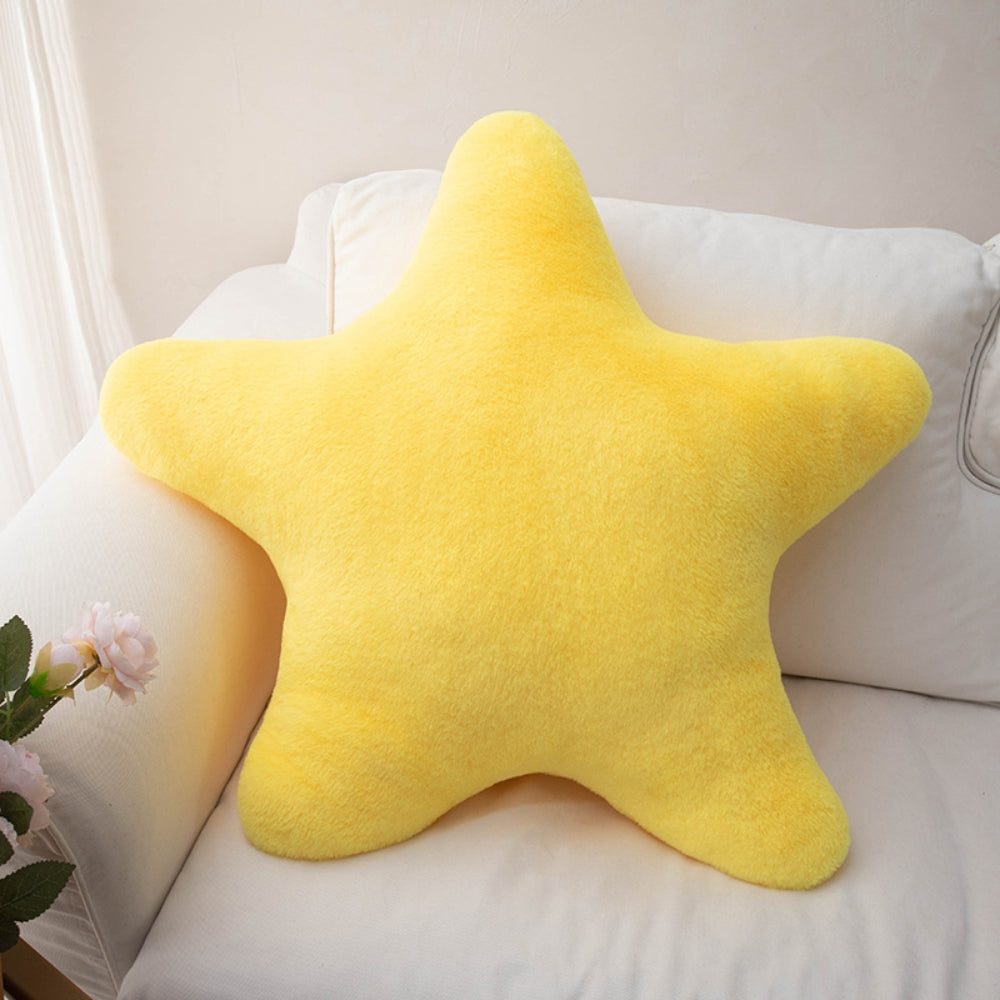 BowLift | Cuddly Pastel Fluffy Star Cushion