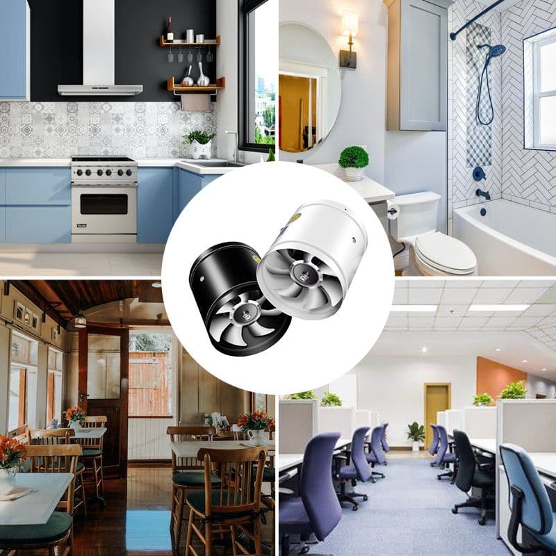 BowLift | Powerful Quiet Exhaust Fan – Improve air quality and remove smoke and odors for kitchen and office