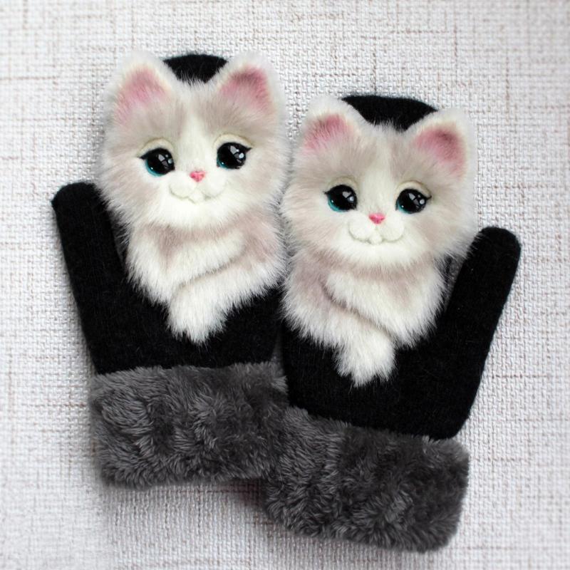 BowLift | Cute Winter Animal Gloves