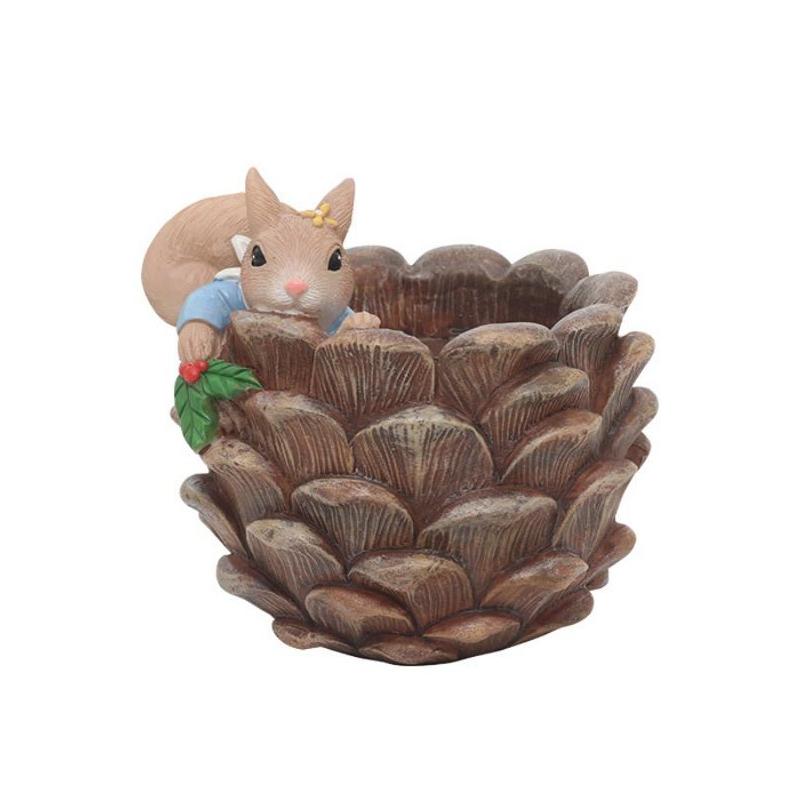 BowLift | Cartoon Squirrel Succulent Flower Pot