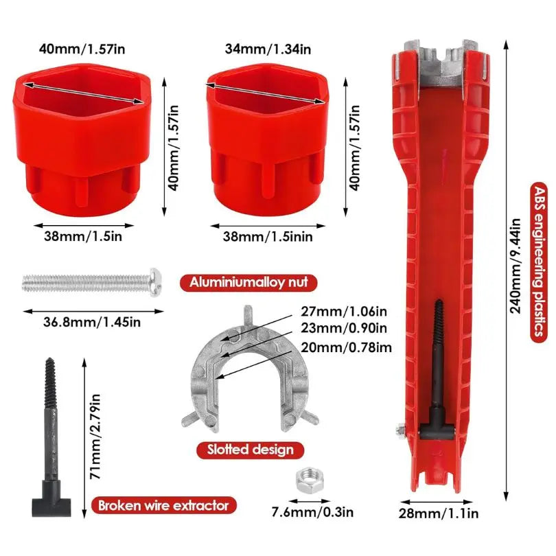 BowLift | 8-in-1 Sink Wrench | Essential Plumbing Tool