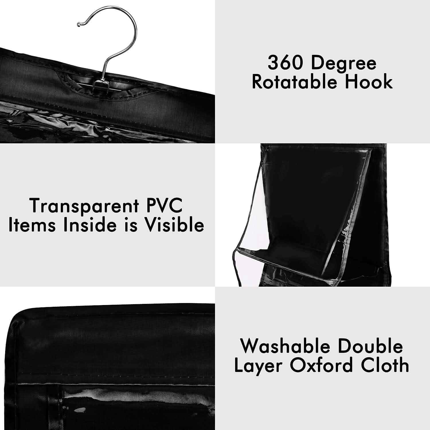 BowLift | 8-Pocket Hanging Handbag Organizer Handbag Storage Hammock