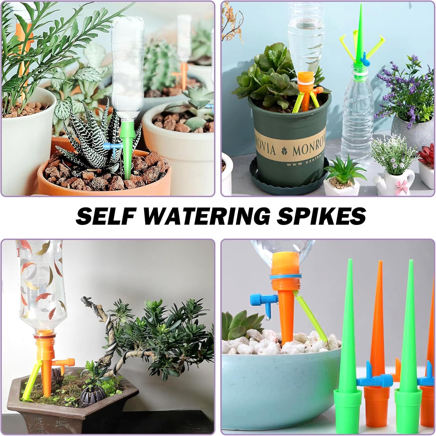 BowLift | Automatic watering spike for plants – With bottle adapter