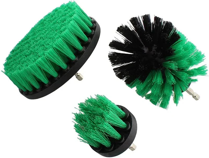 BowLift | 3-Piece Drill Brush Cleaning Attachment Set