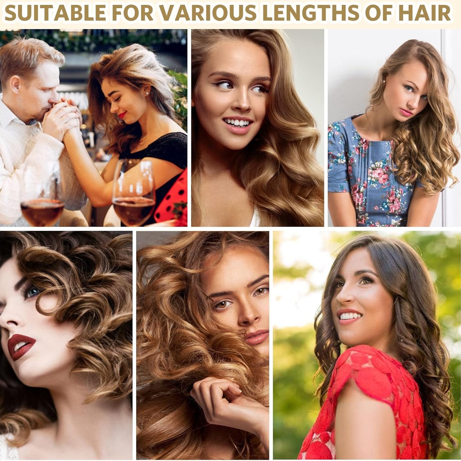 BowLift | Curling Iron | Dual Barrel Hair Styler for Home Use