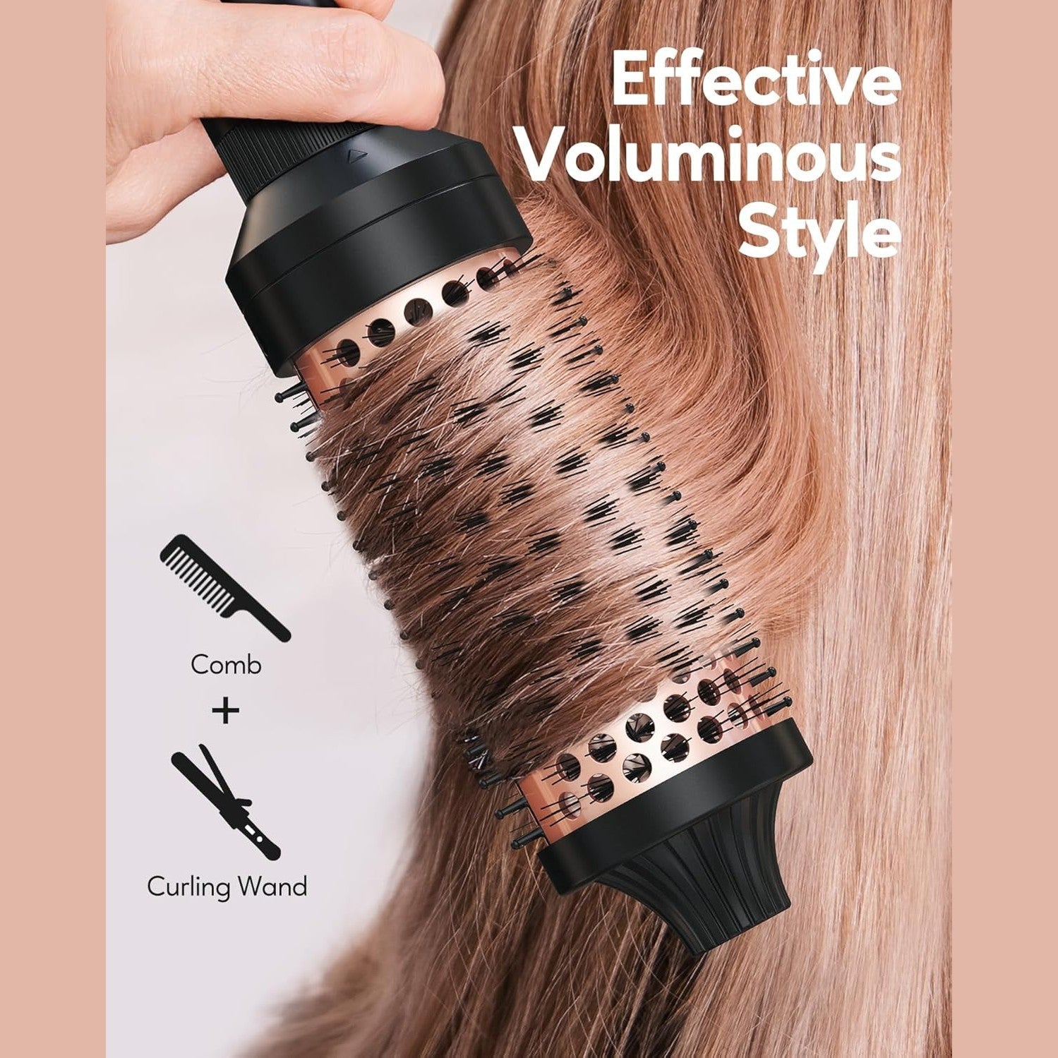 BowLift | Curling Wand | 3-in-1 Ionic Styling Tool for Home