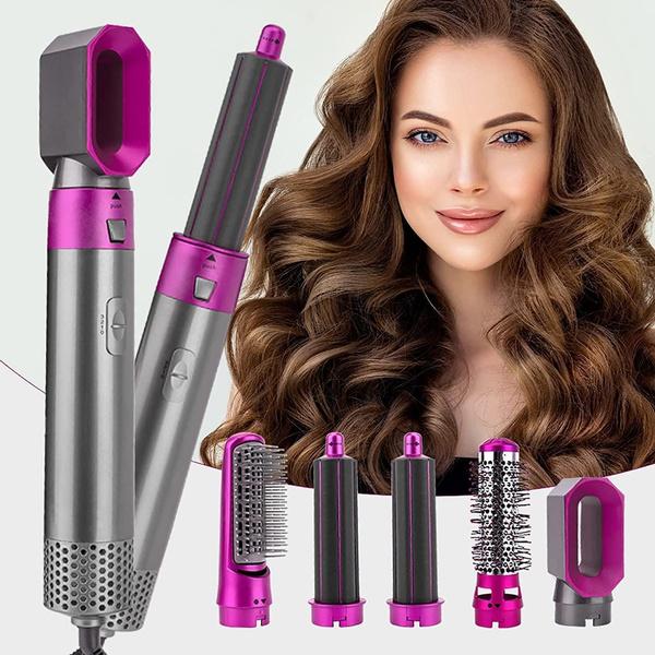BowLift | 5-in-1 Hair Styler | Auto Curler, Blow Dryer & Flat Brush for All Hair Types at Home