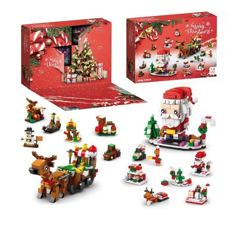 BowLift | Creative Advent calendar with 12 building blocks for Christmas tree fun