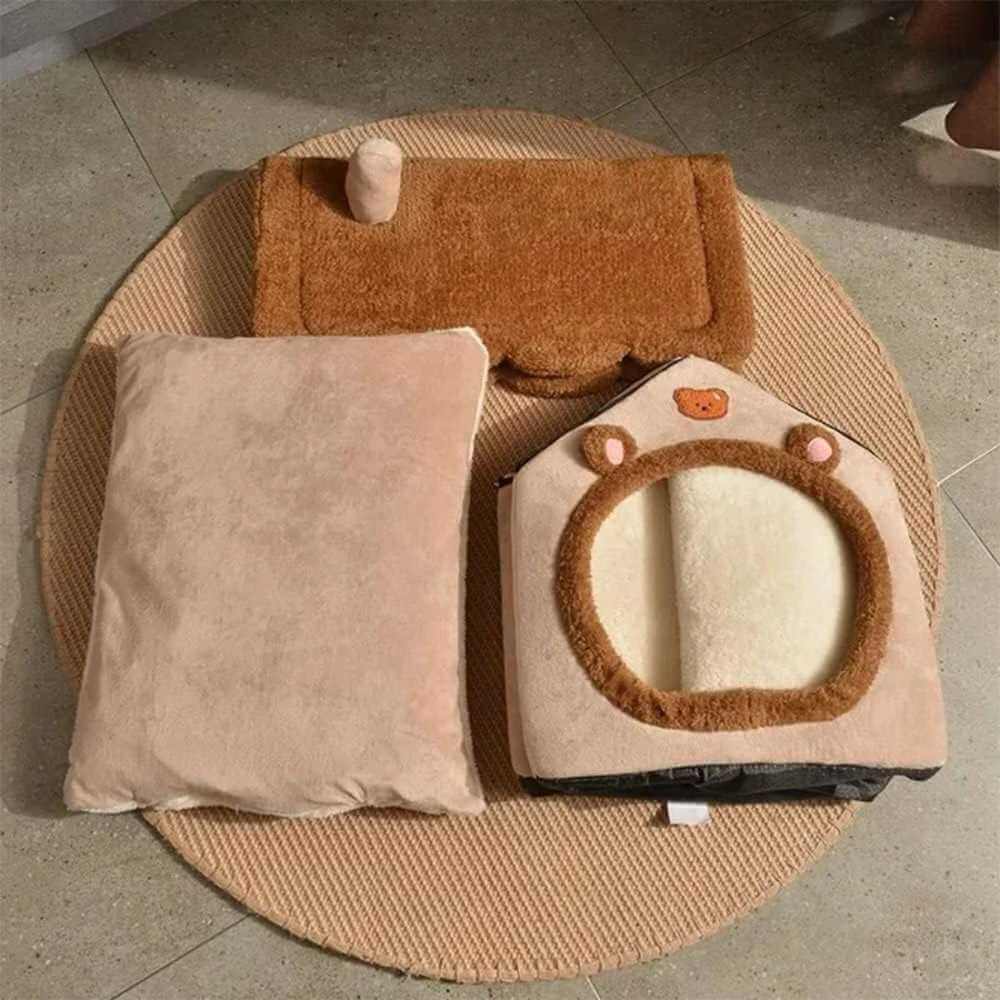 Cozy Cat House for Winter