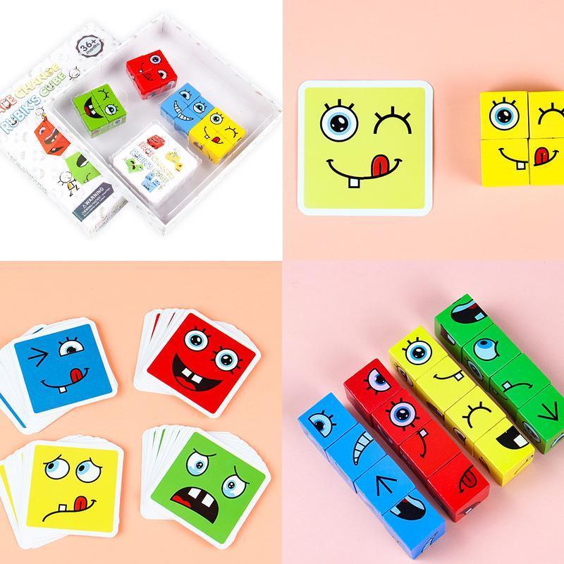 BowLift | BlockiMix Wooden Puzzle Game – Colorful Educational Blocks for Toddlers and Preschoolers