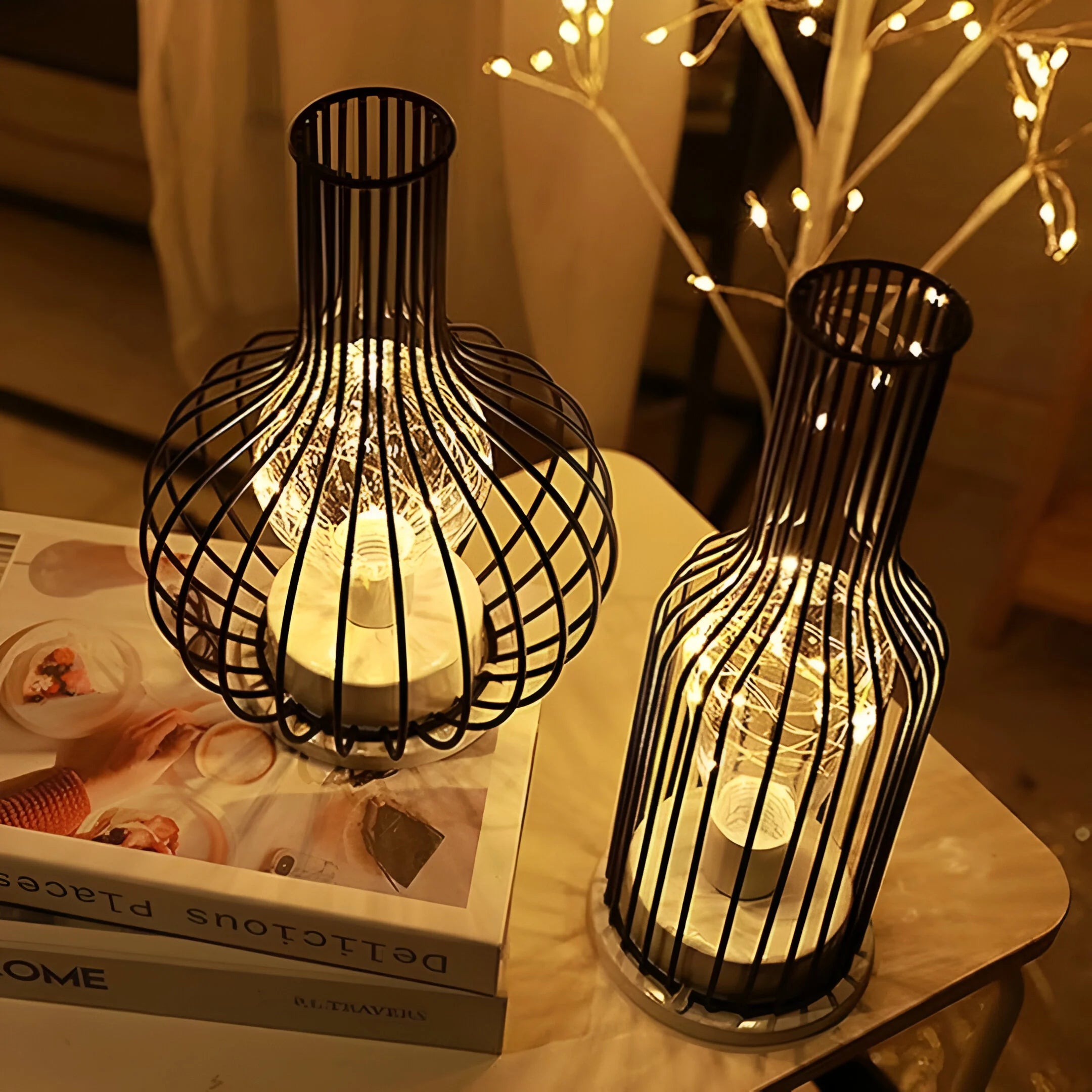 GlowAura – Modern Sphere Table Lamp