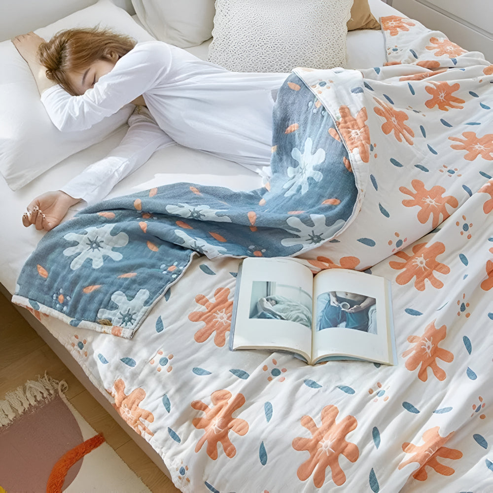 BowLift | Abstract Sunny Reversible Blanket