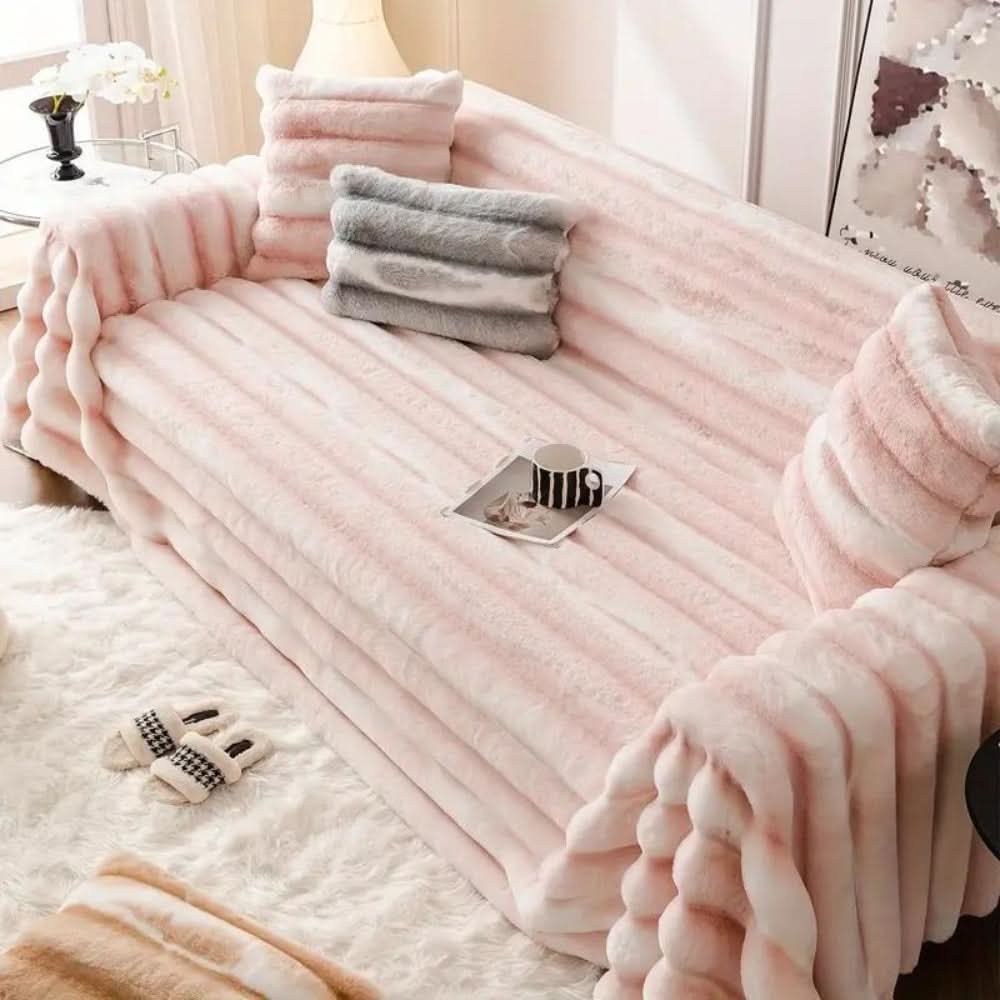 BowLift | FleeceElegance - Thick and cloud-like sofa cover