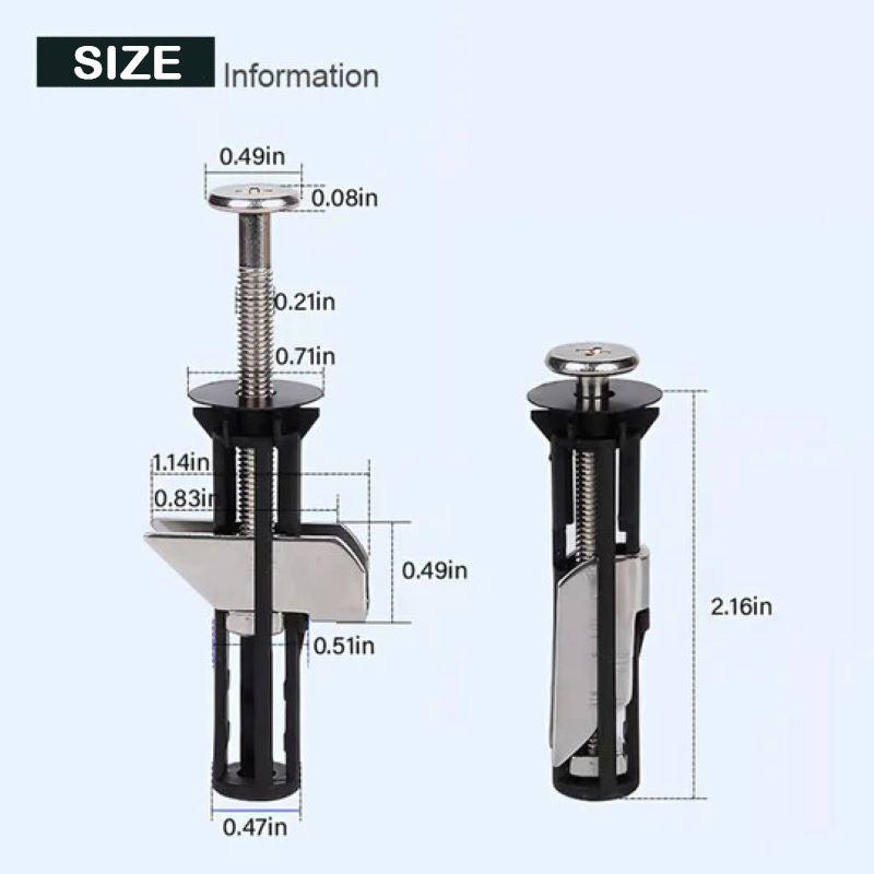 BowLift | Heavy Duty Toilet Seat Fastener Bolt kit