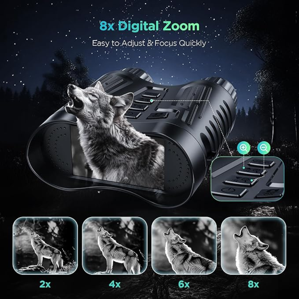 Ultra HD Night Vision IR Binoculars