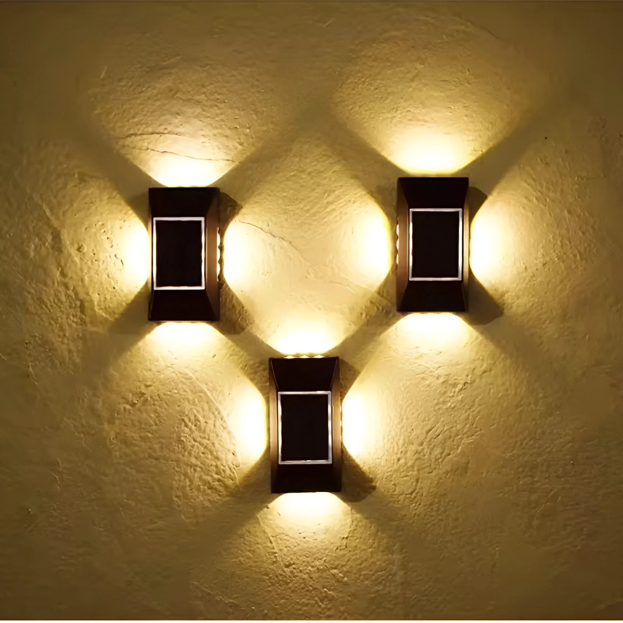 AquaGlow – Waterproof Solar Step Garden Light