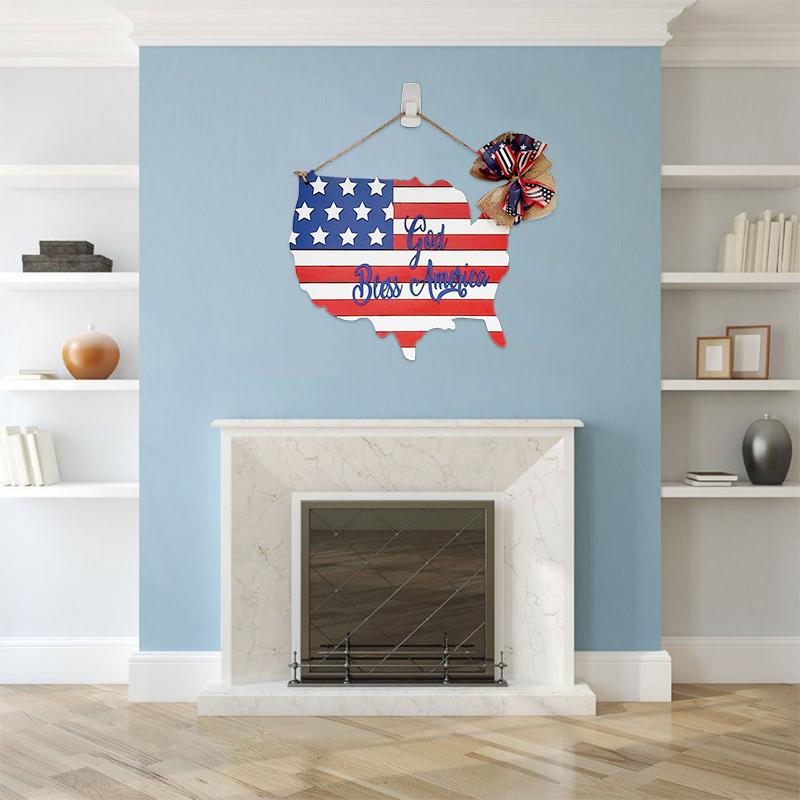 BowLift | America Flag Decorative Sign