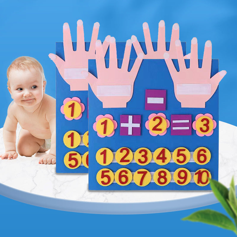 BowLift | Felt Finger Number Counting Toy