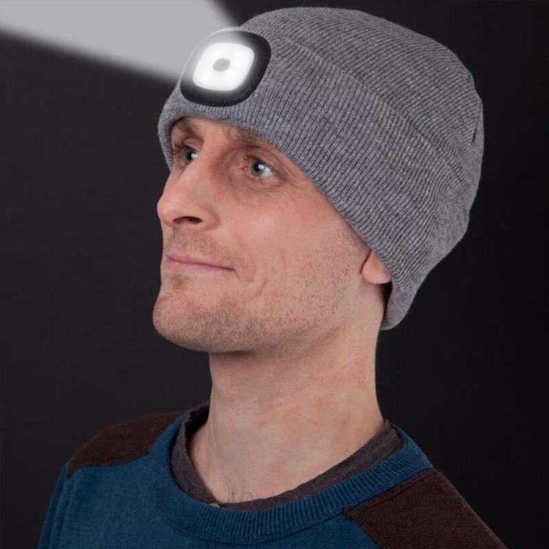 BowLift | Beanie Hat with Rechargeable LED Headlight
