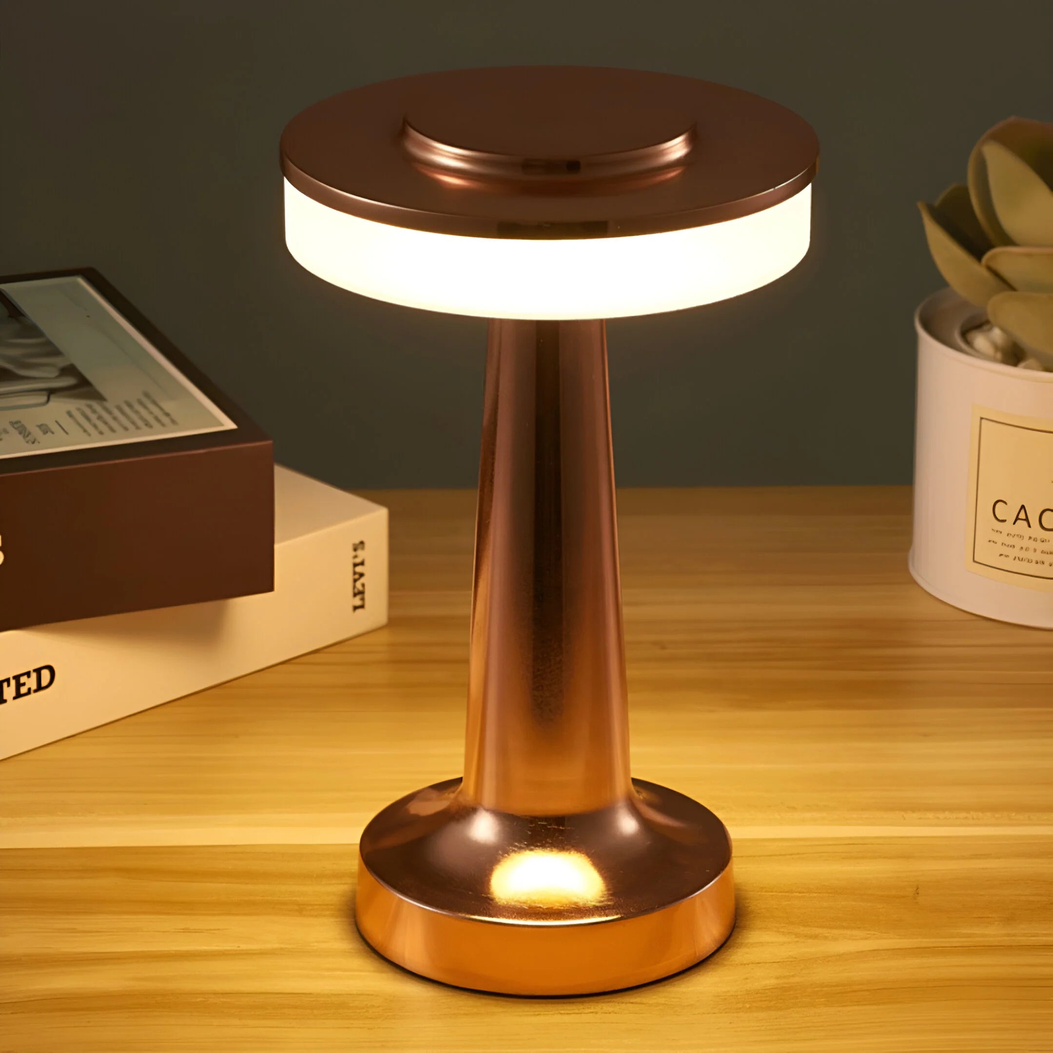 LumeEdge – Sleek Wireless Table Lamp