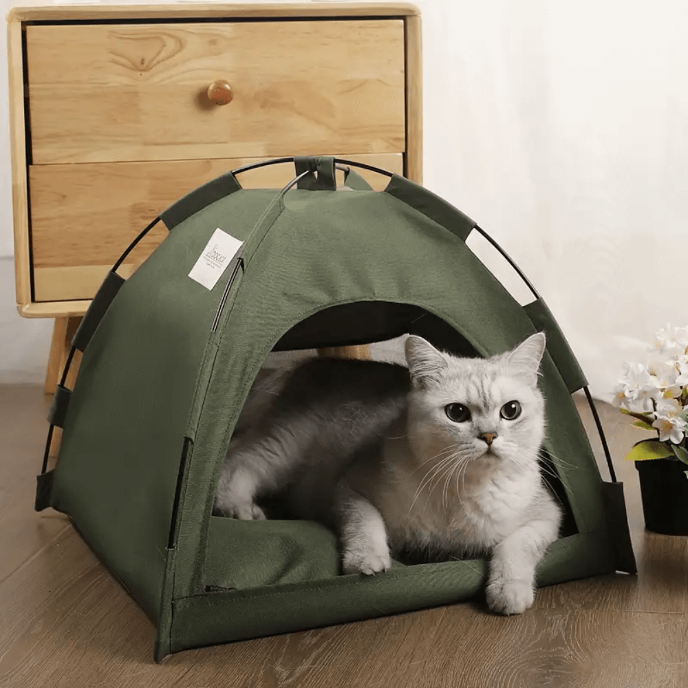 Portable Cat and Dog Tent Bed