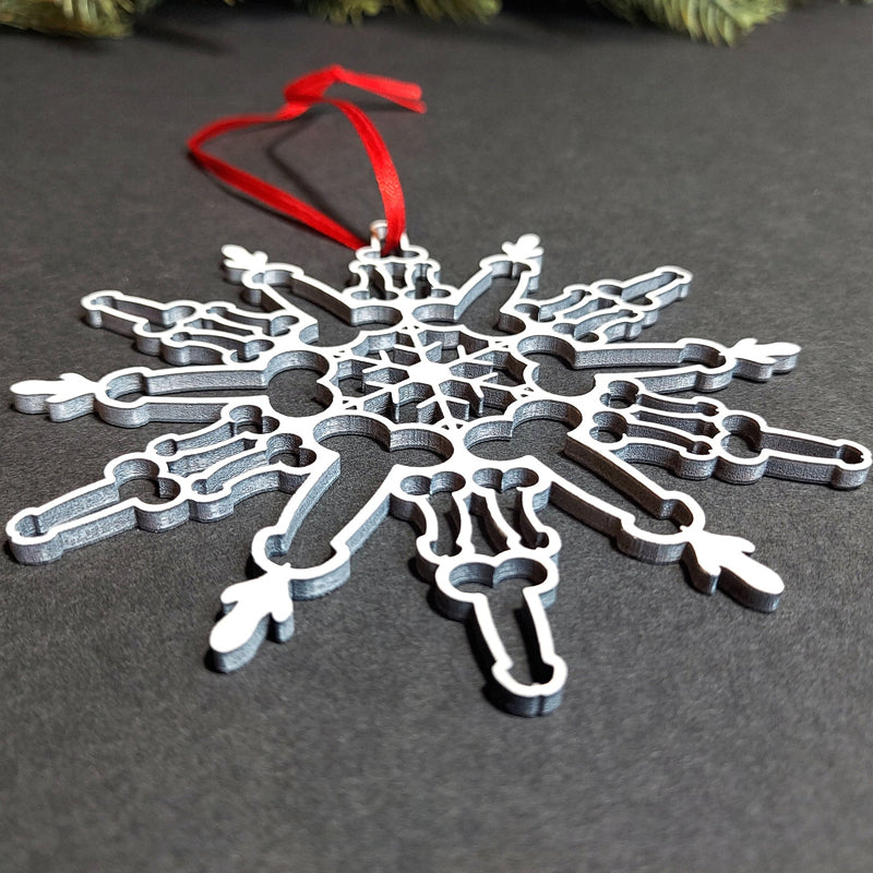 BowLift | Funny Snowflake Ornaments