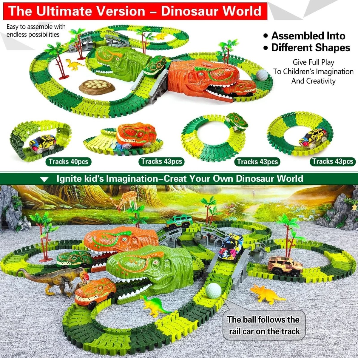 BowLift | Interactive dino train game for imaginative children aged 3 and over