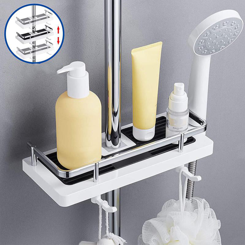 BowLift | Bathroom Rod Shower Shelf Holder