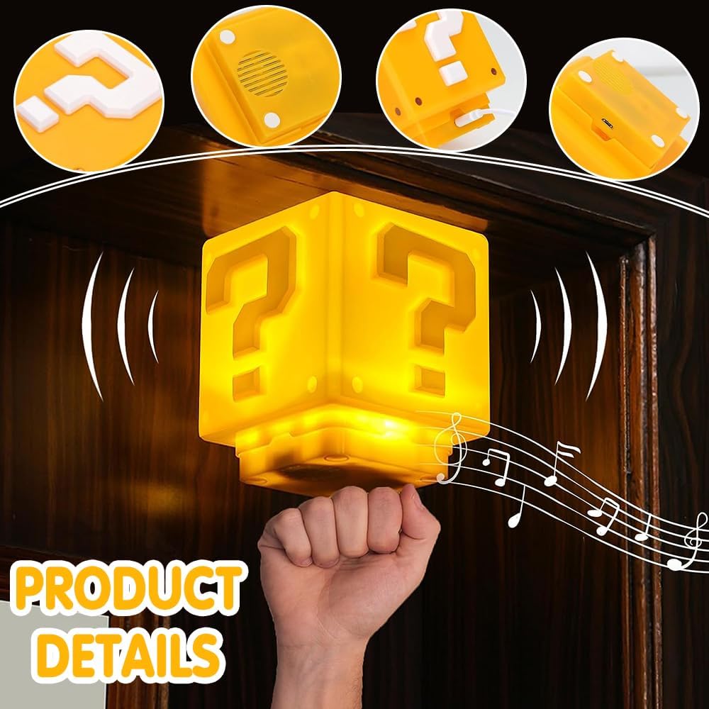 BowLift | Super Mario 3D LED Question Block Night Light