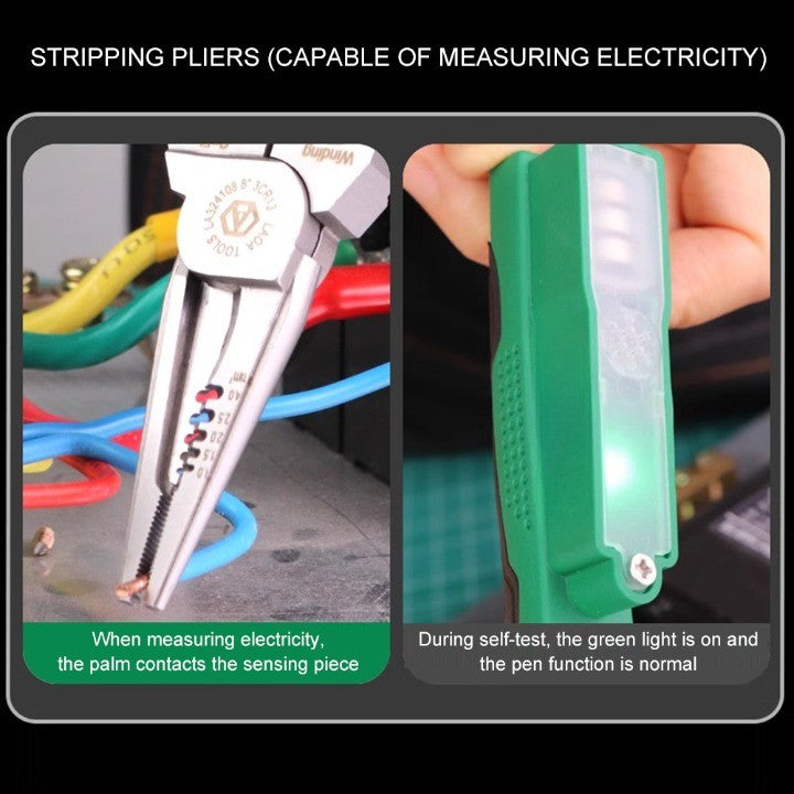 BowLift | 8in1 Electrician Multi-Tool Cable Stripping Pliers