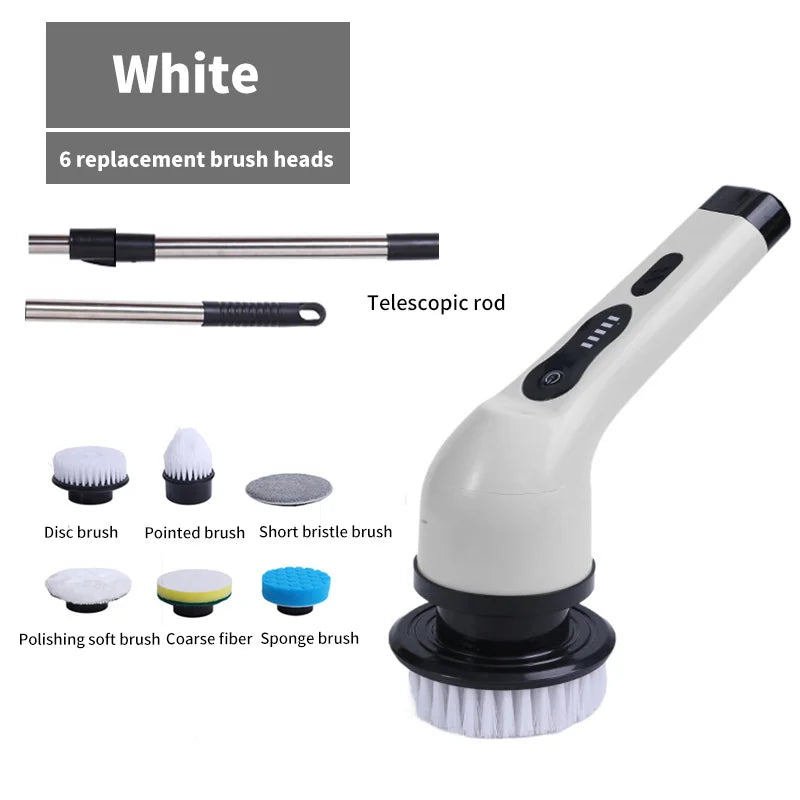 BowLift | 9-in-1 Electric Spin Cleaning Brush with LED Display – 1+1 FREE