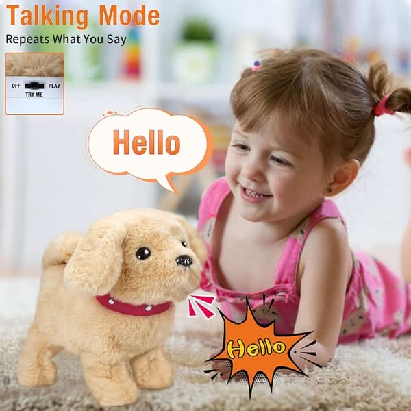 BowLift | Interactive plush dog for lifelike playtime fun