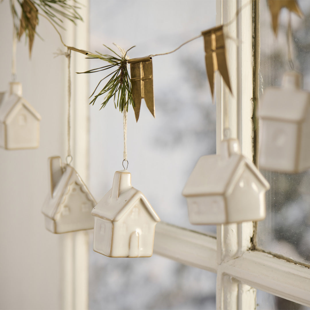 BowLift | Ib Laursen - Mini House for Hanging - 5 Pieces