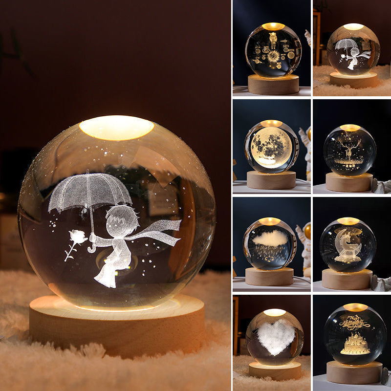 BowLift | Glowing Crystal Ball Night Light