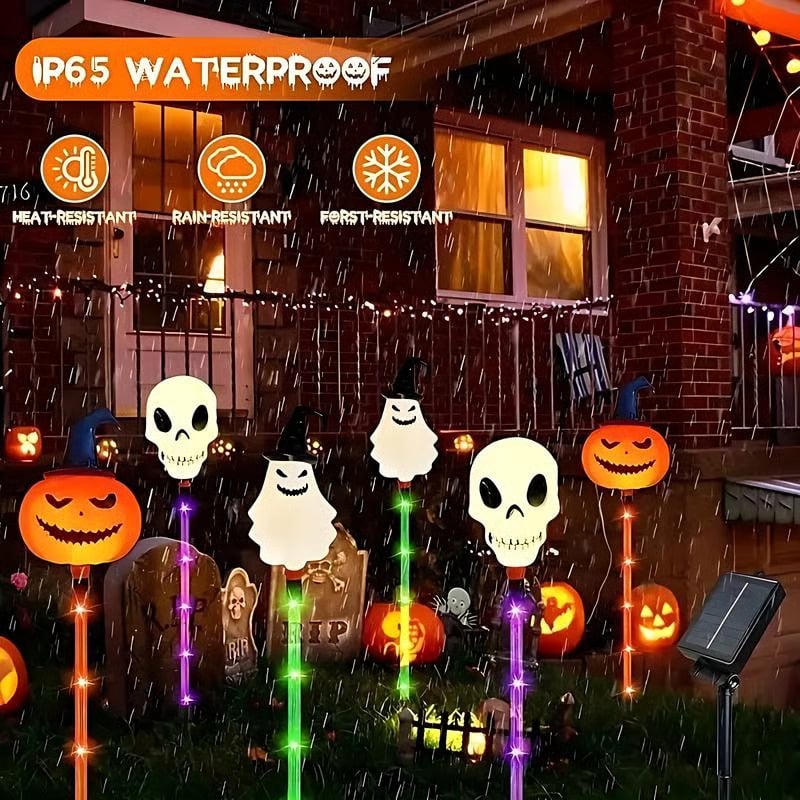 BowLift | 6 in 1 Halloween Solar Garden Lights