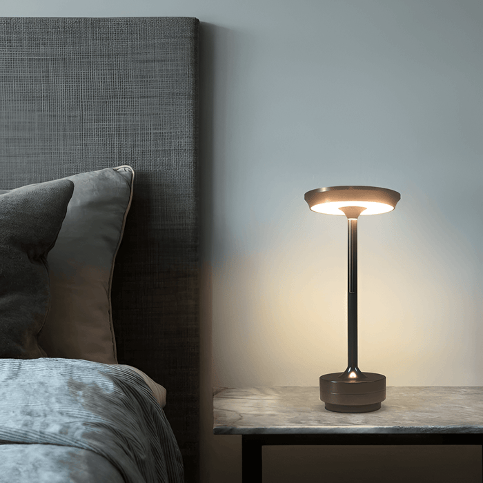 BowLift | Wireless | Rechargeable Touch-Control LED Table Lamp for Elegant Ambient Light
