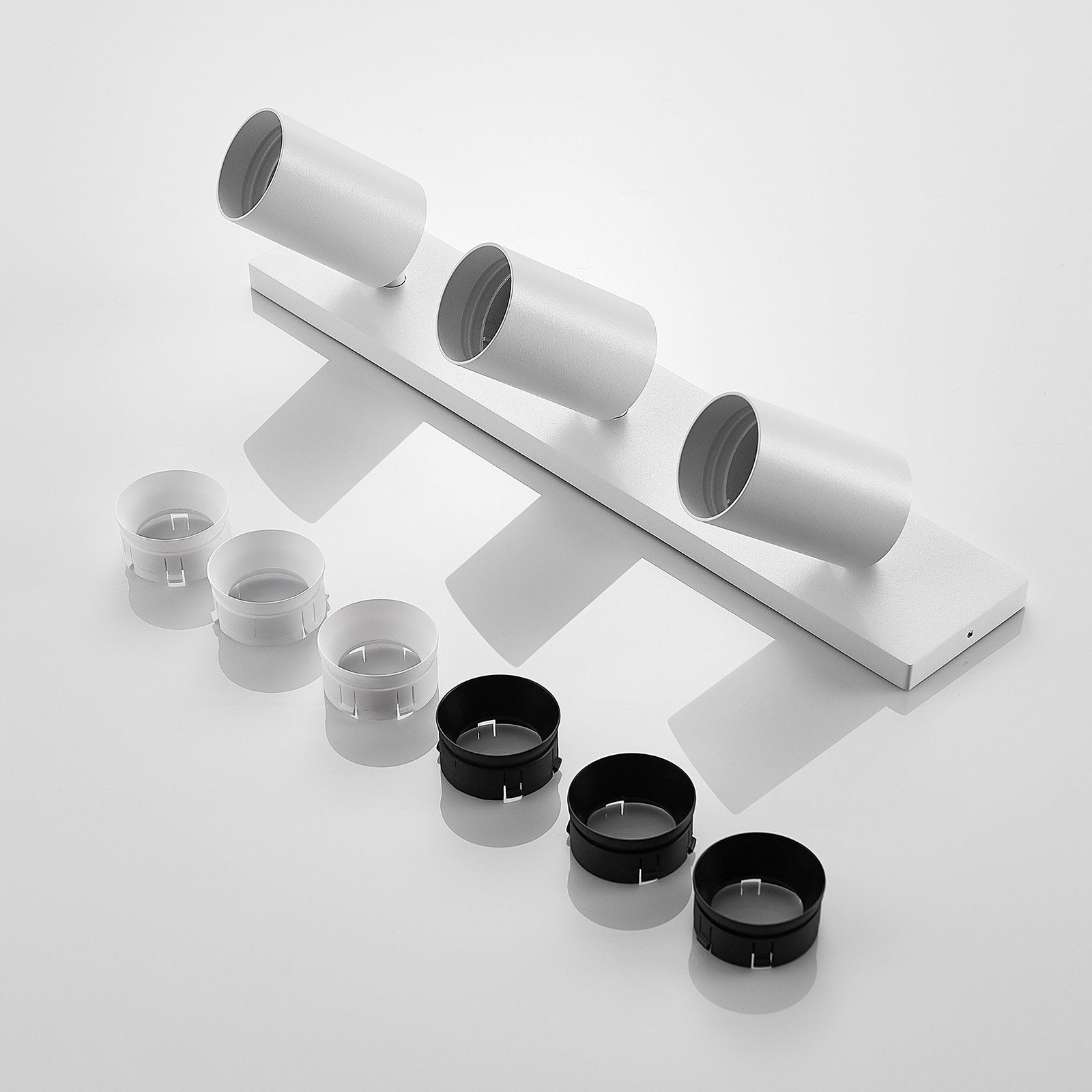 BowLift | Ceiling Light White Aluminum Adjustable Spotlight