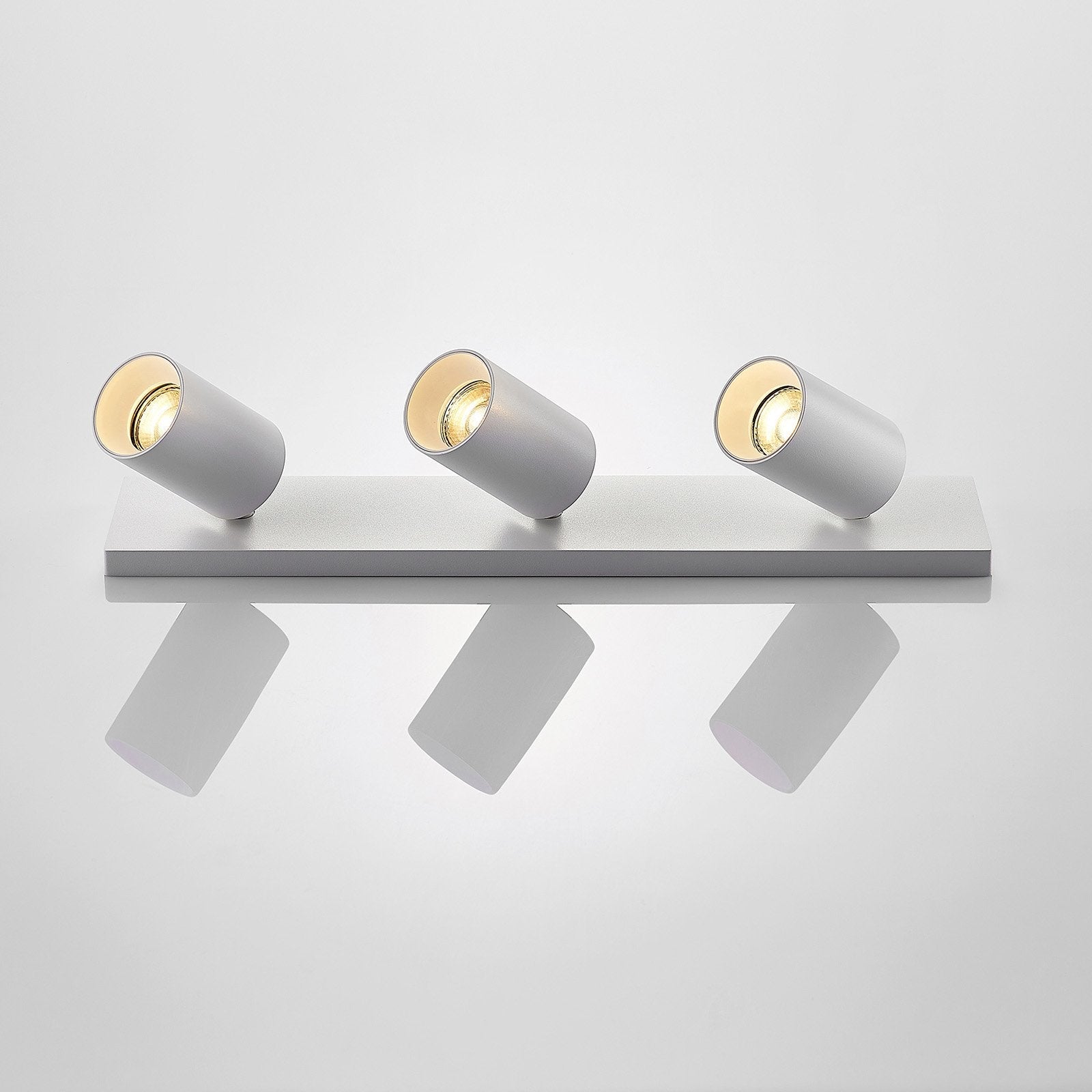 BowLift | Ceiling Light White Aluminum Adjustable Spotlight