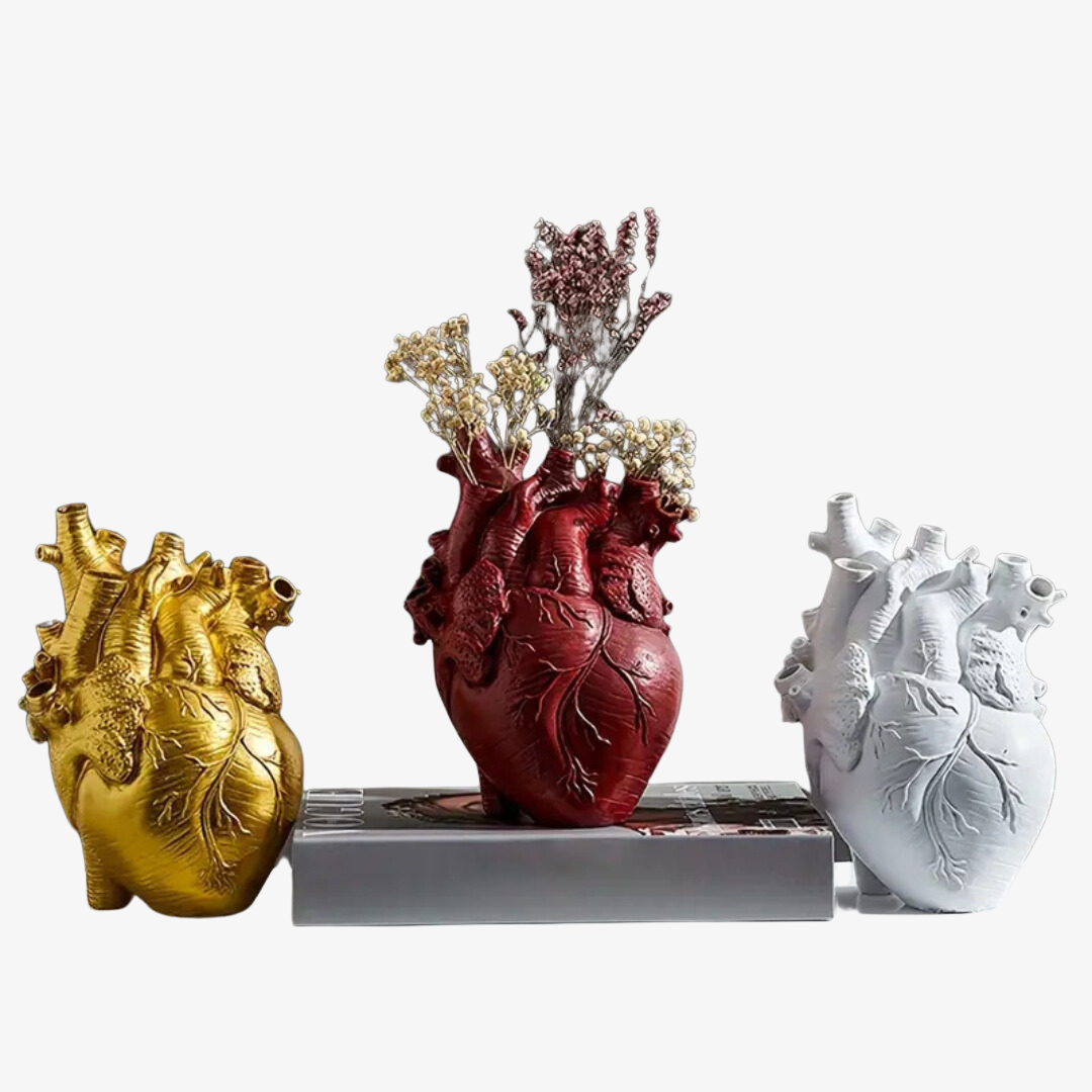 BowLift | HeartVase Flower Vase - Unique Heart Vase