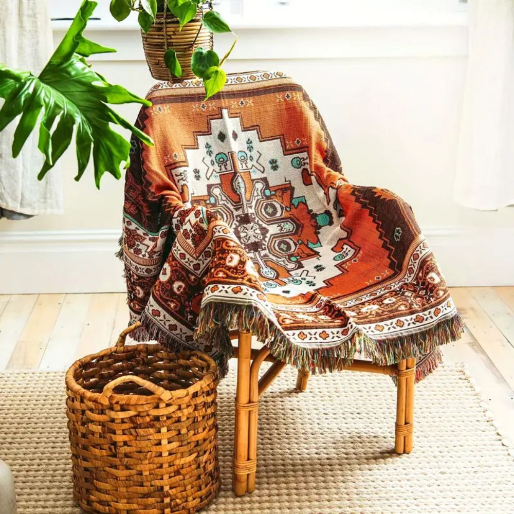 BowLift | Boho Chic Patterned Throw Blanket