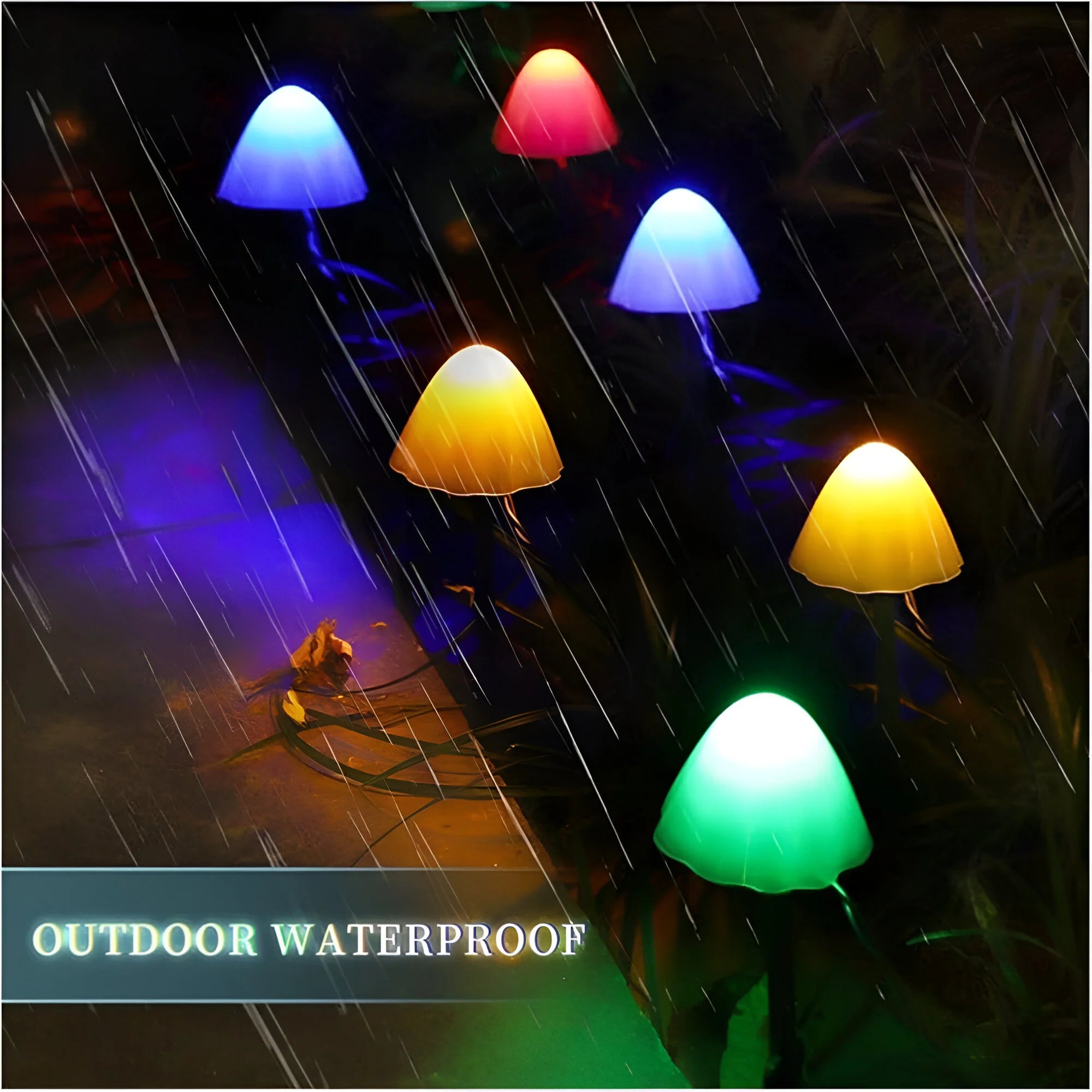 GlowMush – Solar Mushroom Garden Lights