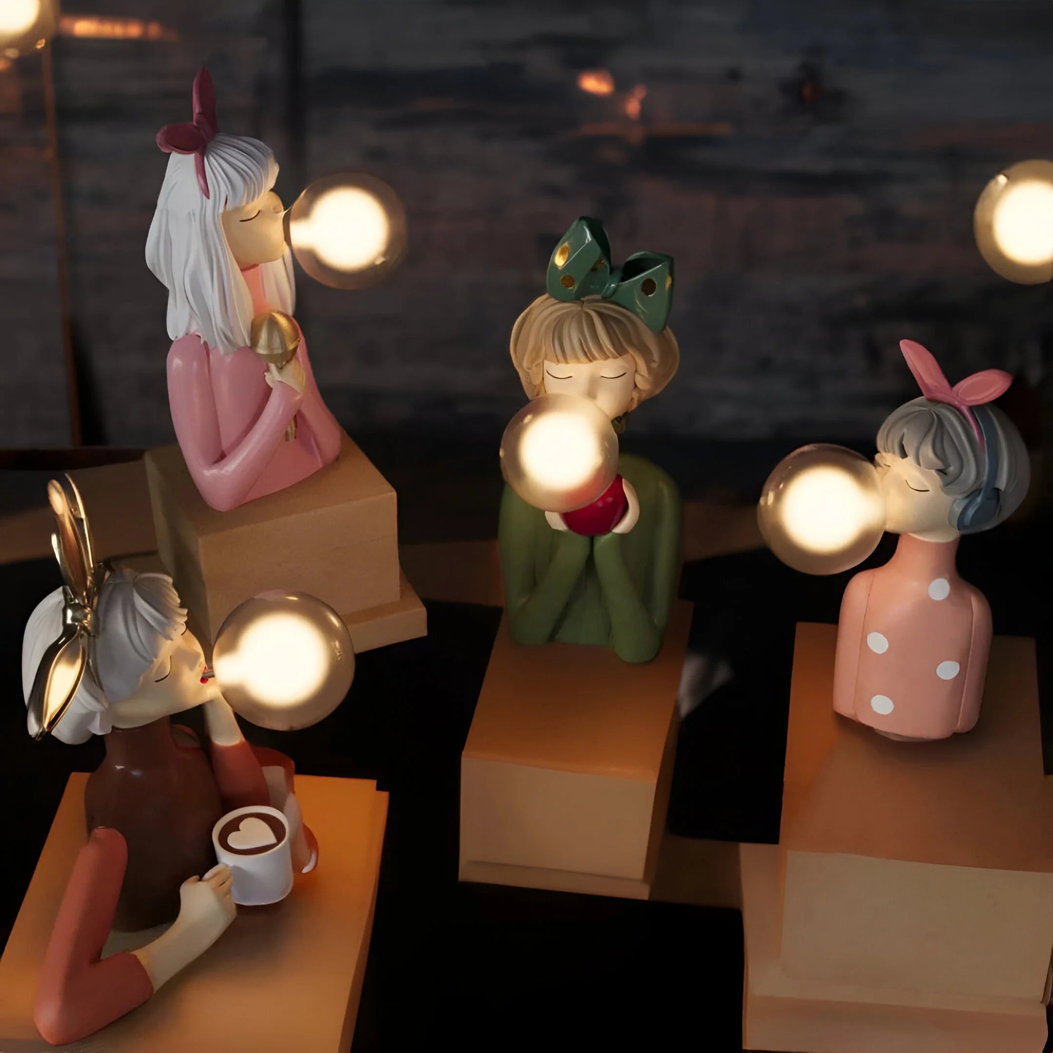 LustreGlow – Handmade Artisan Table Lamp