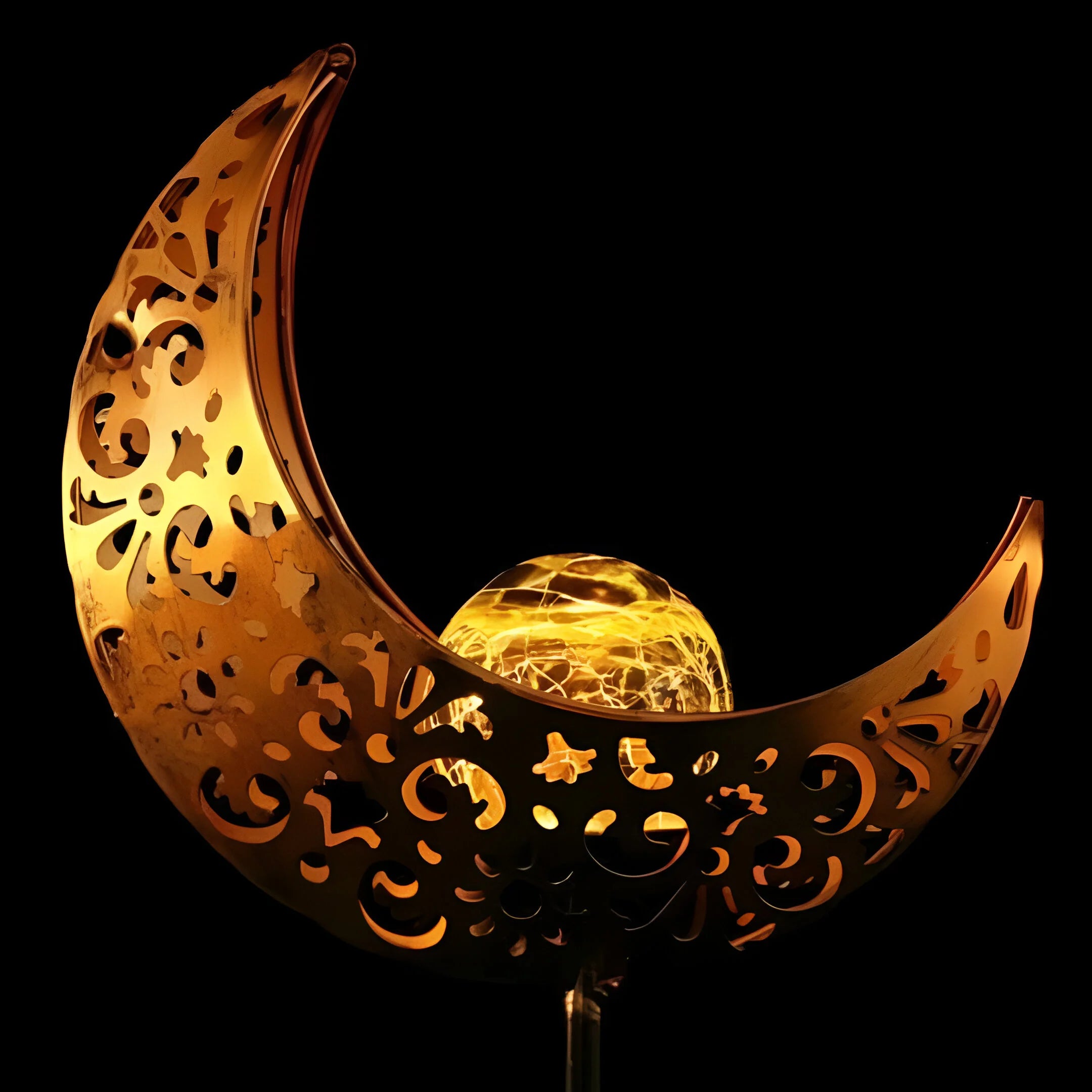 LunaGlow – Solar Moon Garden Light