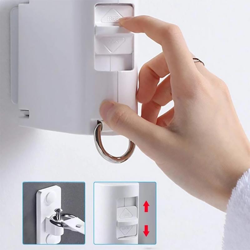 BowLift | Glue-Free Indoor Invisible Clothesline