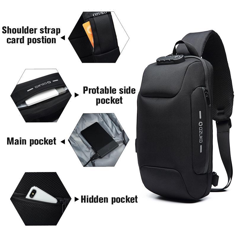 BowLift | Anti-theft backpack with 3-digit lock