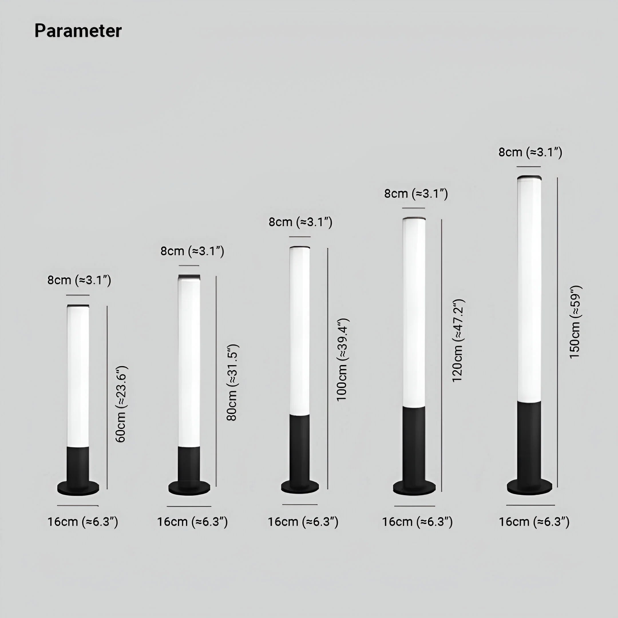 LumiEdge – Minimalist LED Outdoor Garden Light