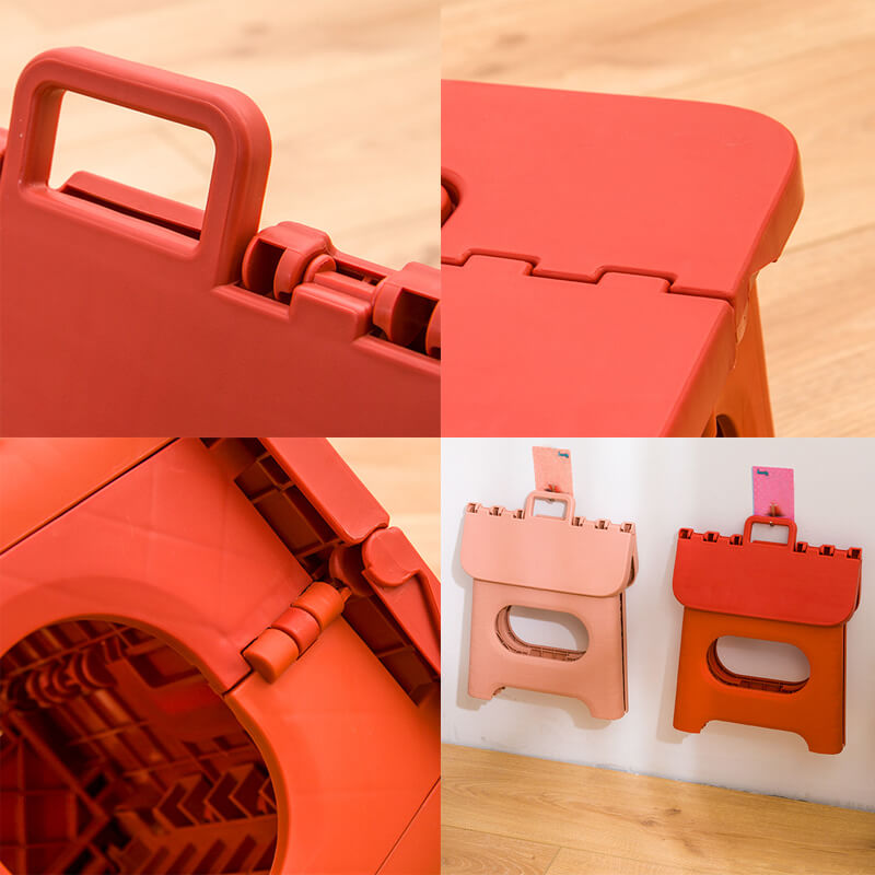 BowLift | Folding Step Stool with Handle | Lightweight. Durable & Space-Saving for Kitchen. Bathroom. Office & Outdoor Use