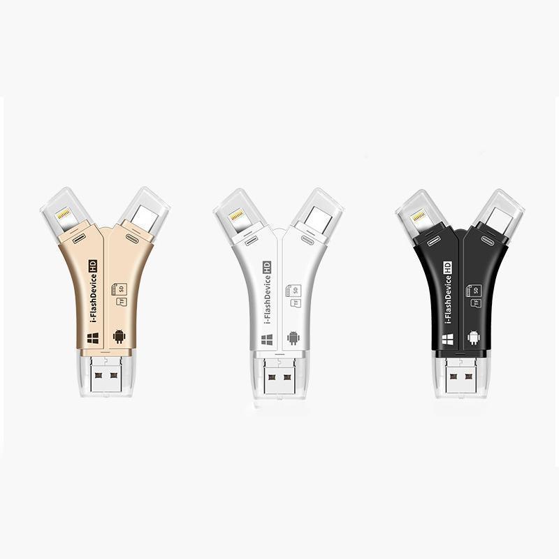 BowLift | 4-in-1 Portable Memory Card Reader For Phones