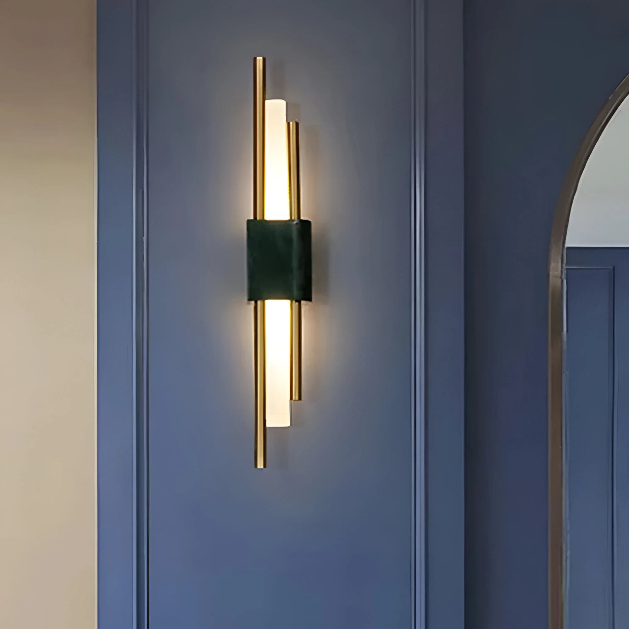 LumiStone – Elegant Marble Wall Light